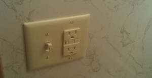 GFCI Outlet in Bathroom Minneapolis