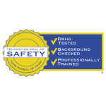 partner, tech seal of safety - square